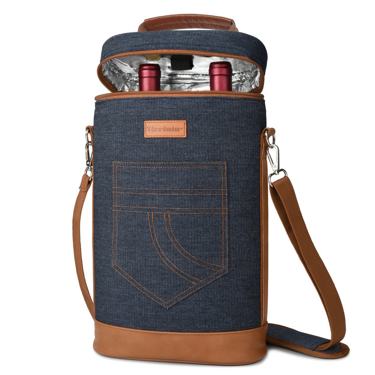 Wine travel carrier & cooler bag sales